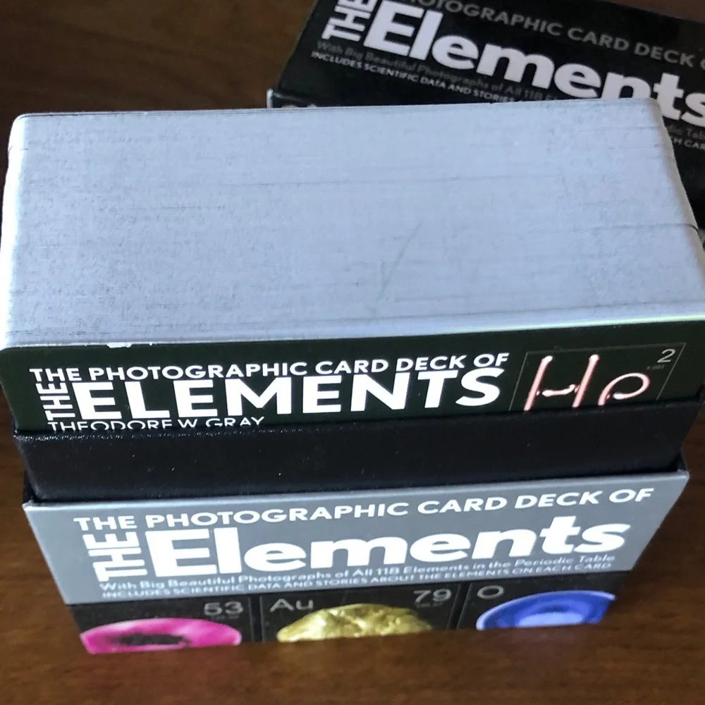 The Elements Photographic Card Deck - Gray
